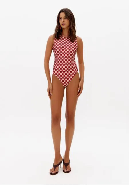 Body Double Face Estampa Morango