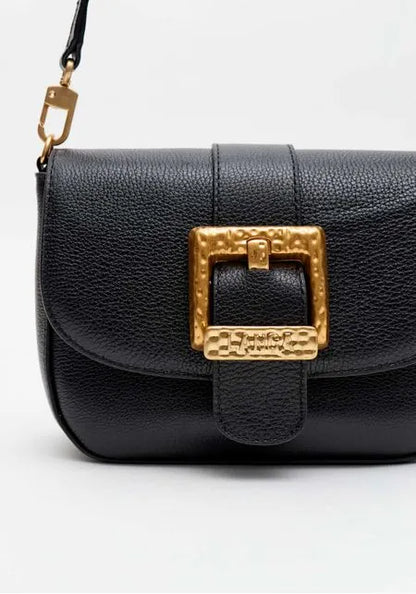 Bolsa Crossbody Couro Com Maxi Fivela