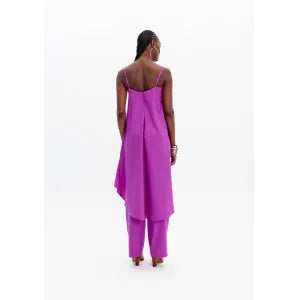 Calça Alfaiataria Full Length Purple