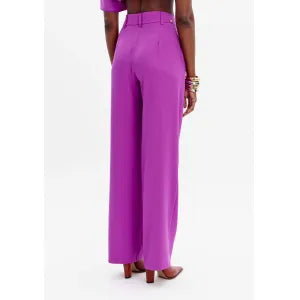 Calça Alfaiataria Full Length Purple