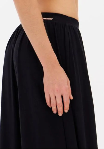 Calça Balloon Cintura Alta De Malha Leve
