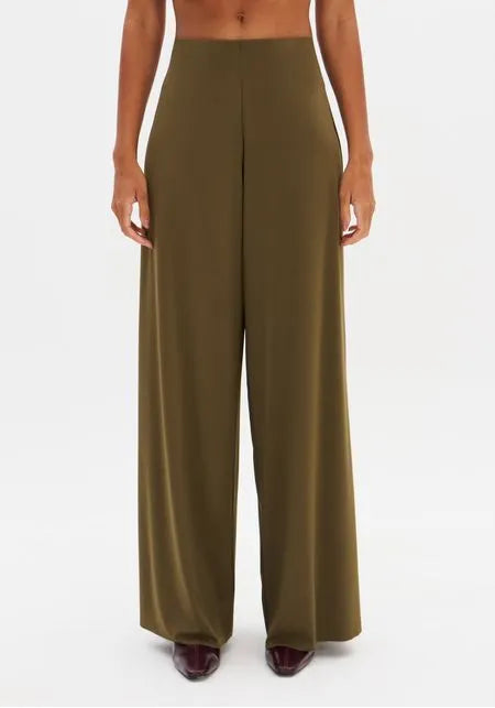 Calça Pantalona De Malha