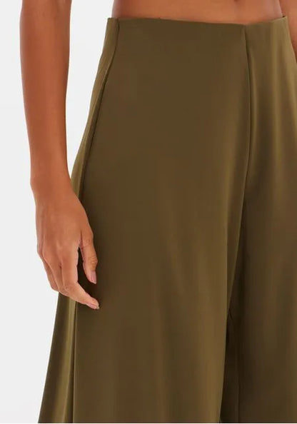 Calça Pantalona De Malha