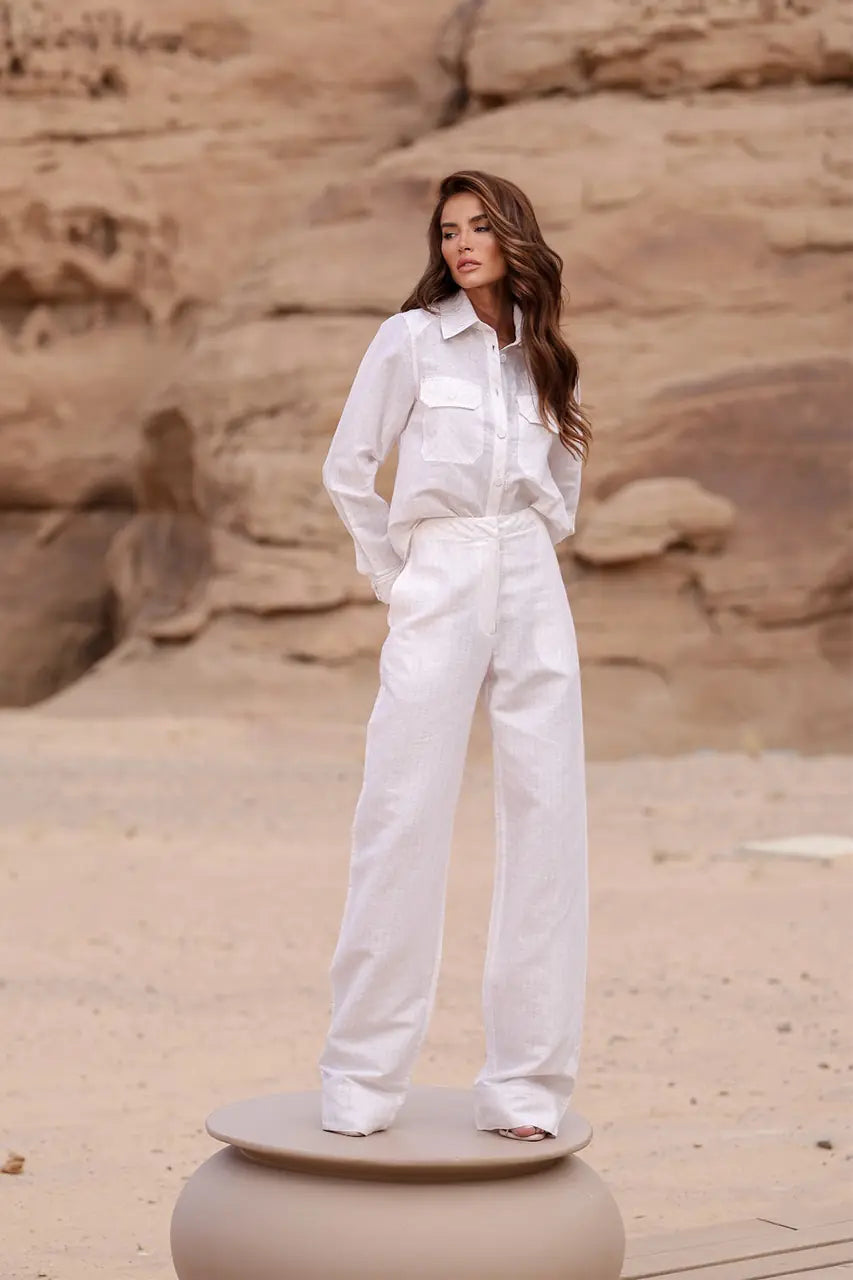Calça Tatiana - Vanilla/valsa