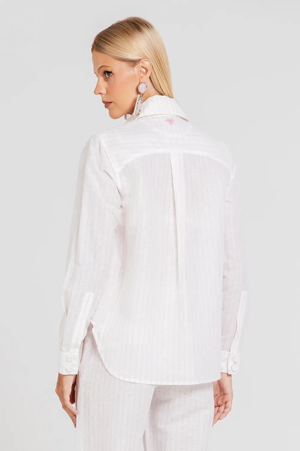 Camisa Denise - Vanilla/valsa