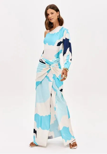 Saia Pareô Estampada