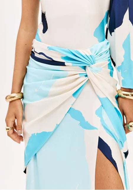 Saia Pareô Estampada