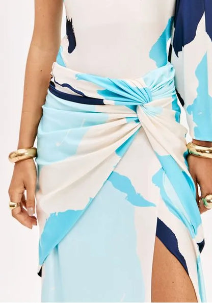 Saia Pareô Estampada