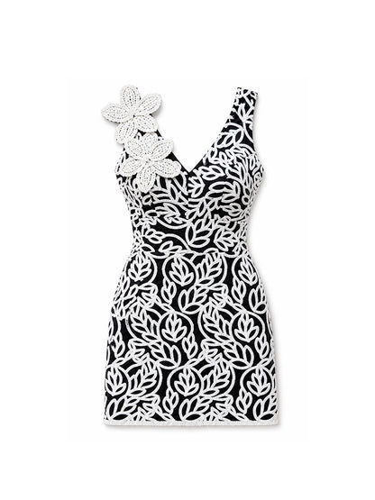 Vestido Bella Di Verona Curto de Renda