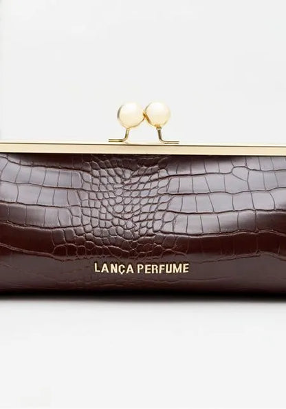 Bolsa LP Clutch Croco
