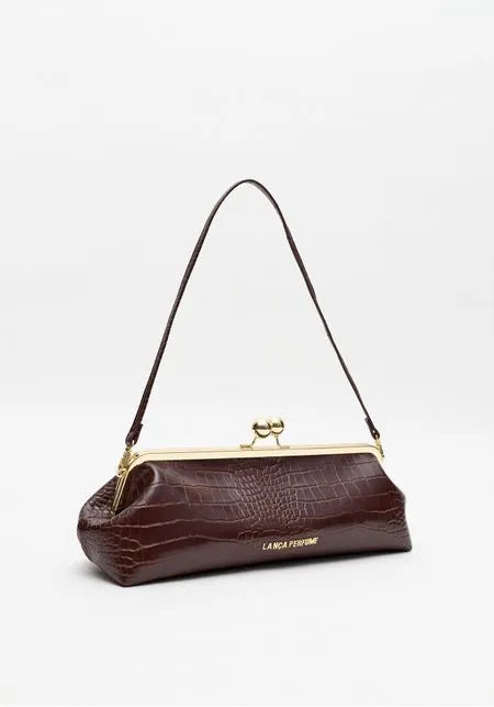 Bolsa LP Clutch Croco