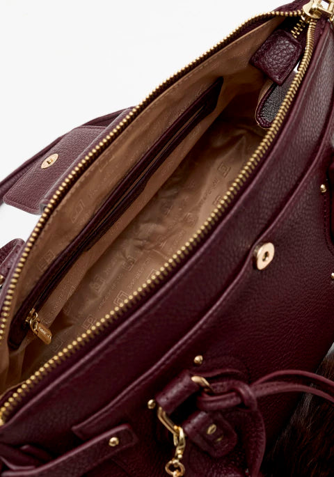 Bolsa LP Shoulder com enfeite cadeado