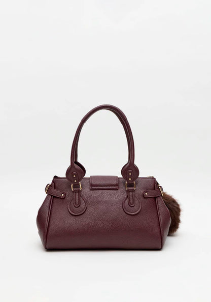 Bolsa LP Shoulder com enfeite cadeado