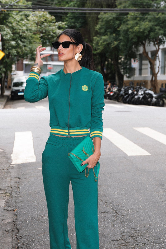 Conjunto Jaqueta Brazil