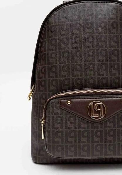 Mochila LP Monograma Com Enfeite