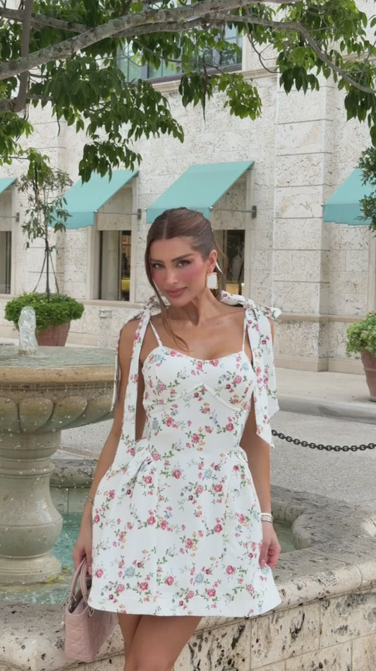 Vestido Loulou Curto Floral